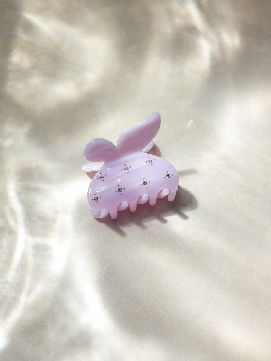 Gleam Butterfly Light Purple Haarklammer