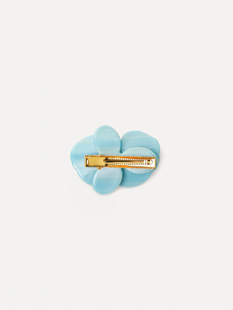 Orchid Glow Blue Hairpin