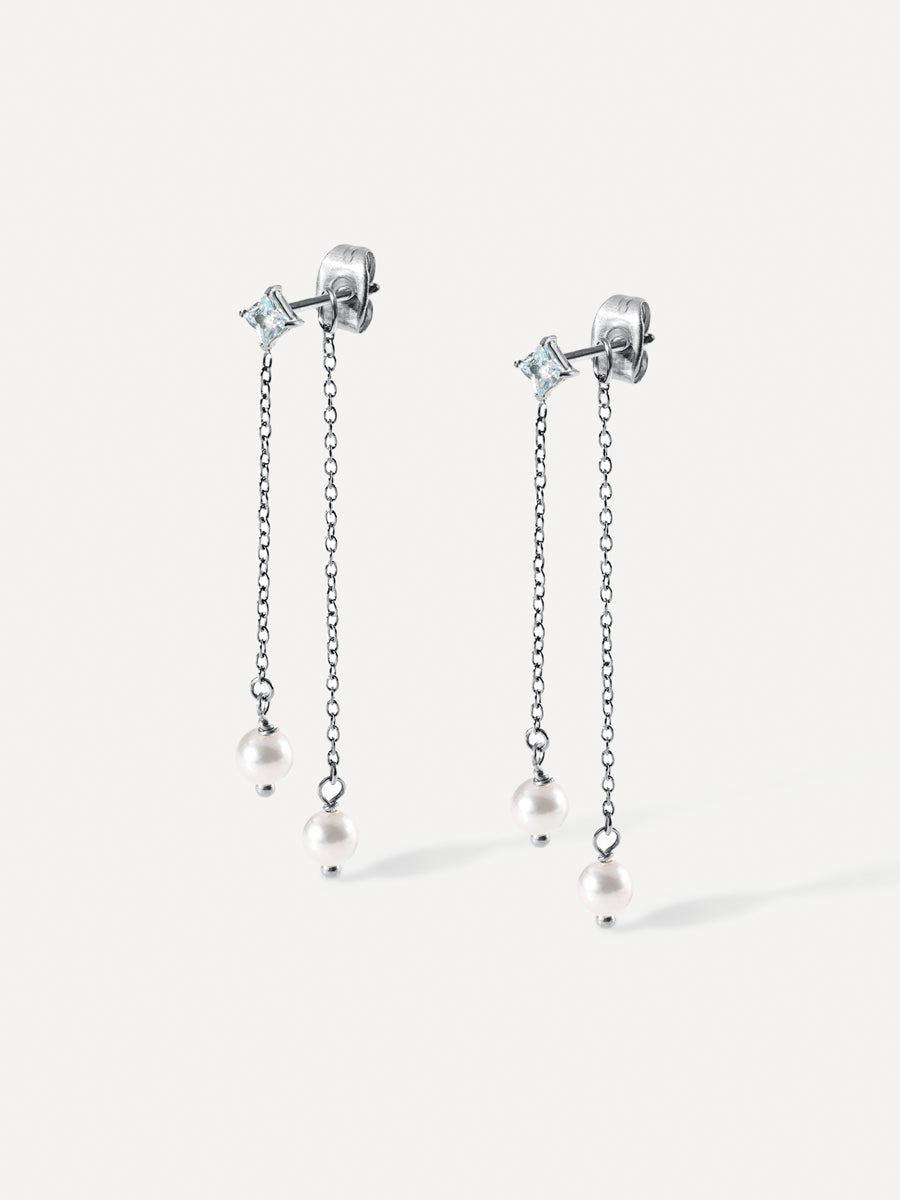 Dangling Pearl Ohrringe
