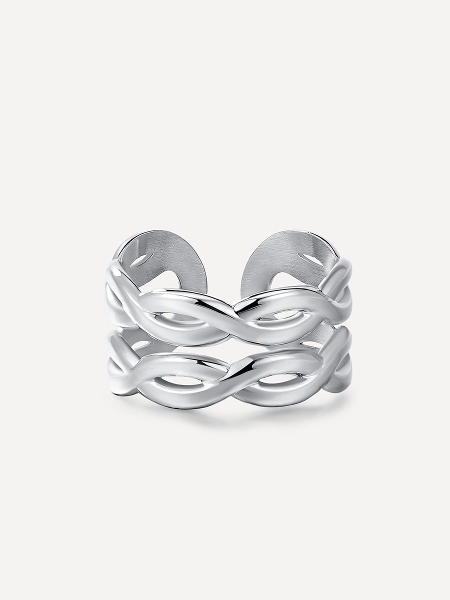 Double Twist Ring