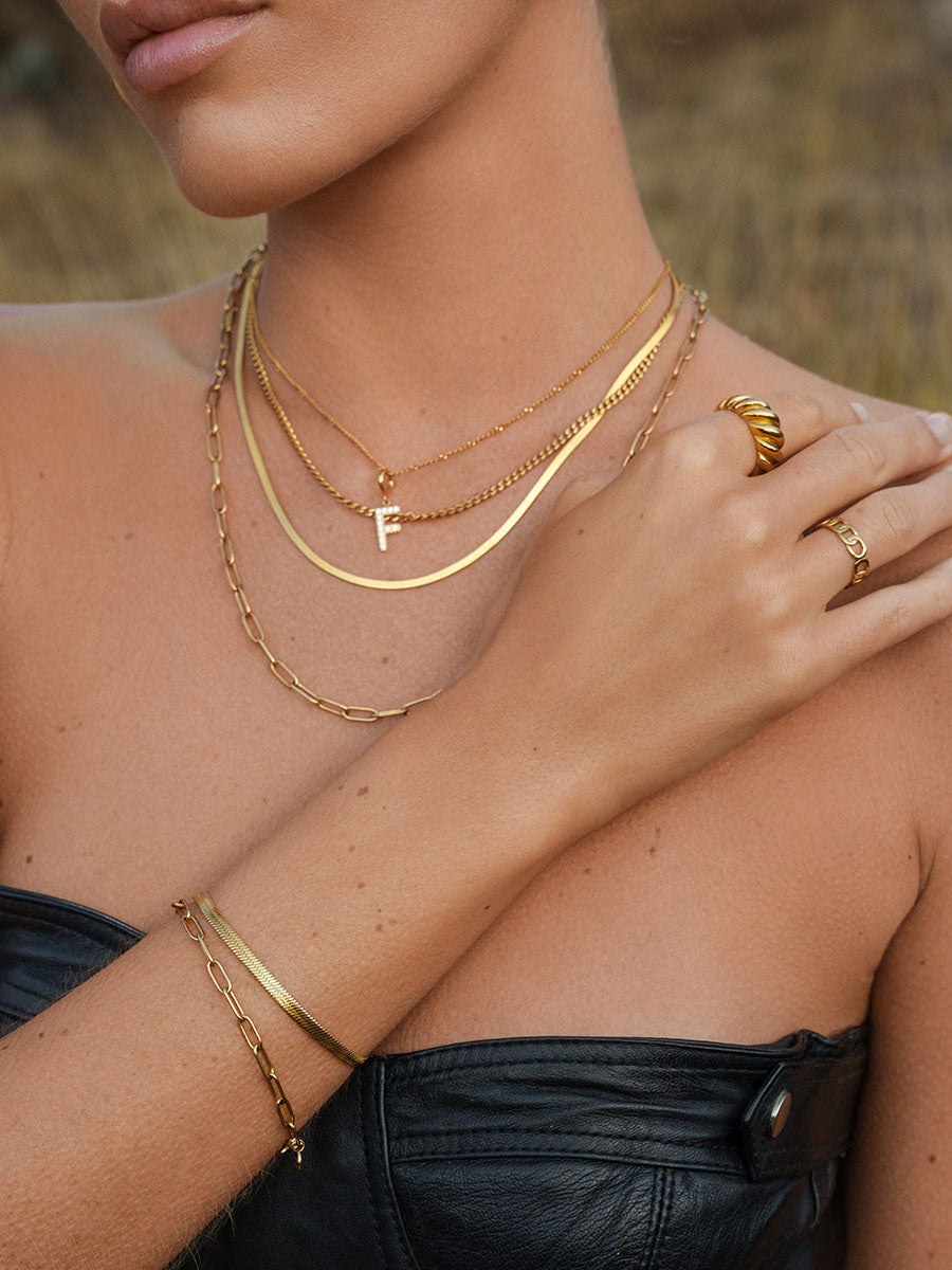 Wide Sleek Armband