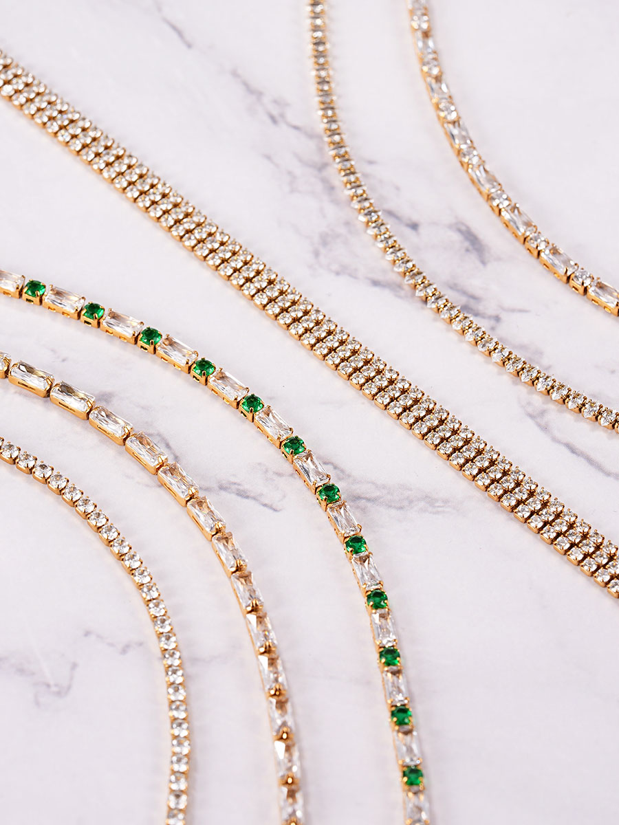 Triple Shining Kette