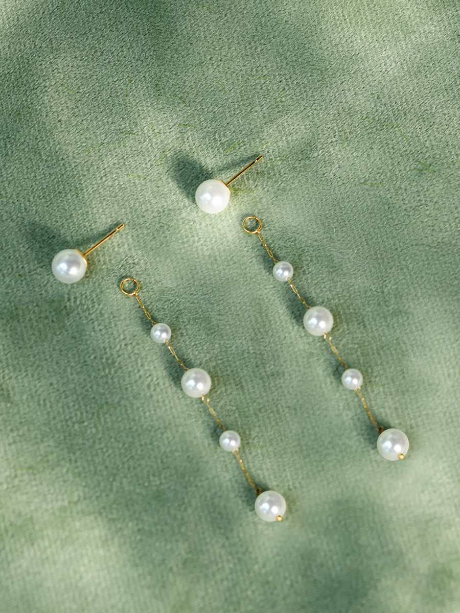 Ethereal Pearl Drop Ohrringe