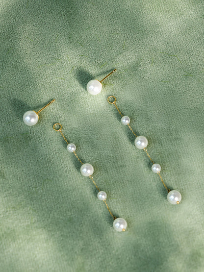 Ethereal Pearl Drop Ohrringe