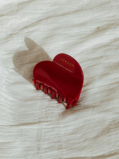 Crimson Heart Haarklammer Burgundy Red