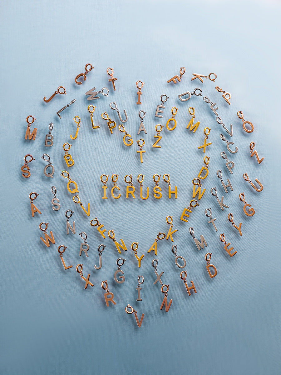 Classic Letter Ketten-Charms