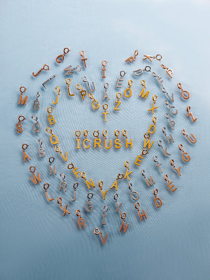 Classic Letter Ketten-Charms