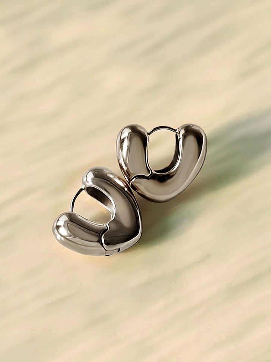 Puffy Heart Ohrringe