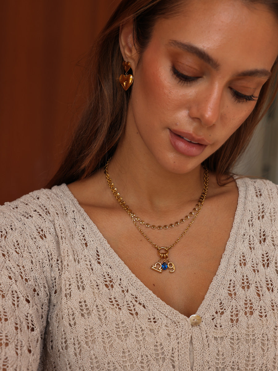 Shining Birth Dark Blue Ketten-Charm