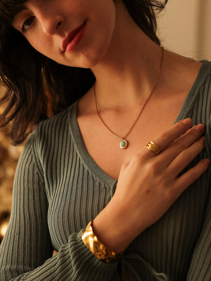Chasing Starlight Light Green Kette
