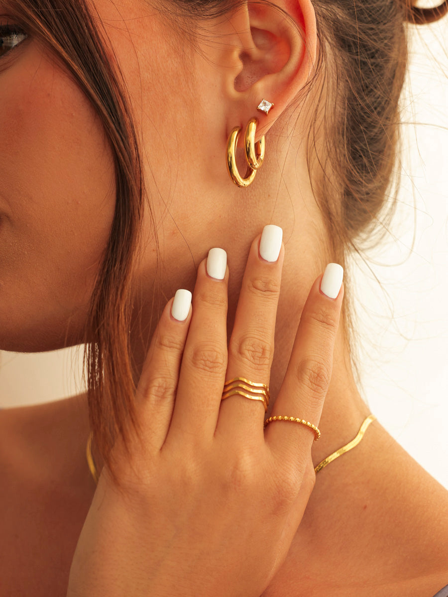 Cheery Wave Ring