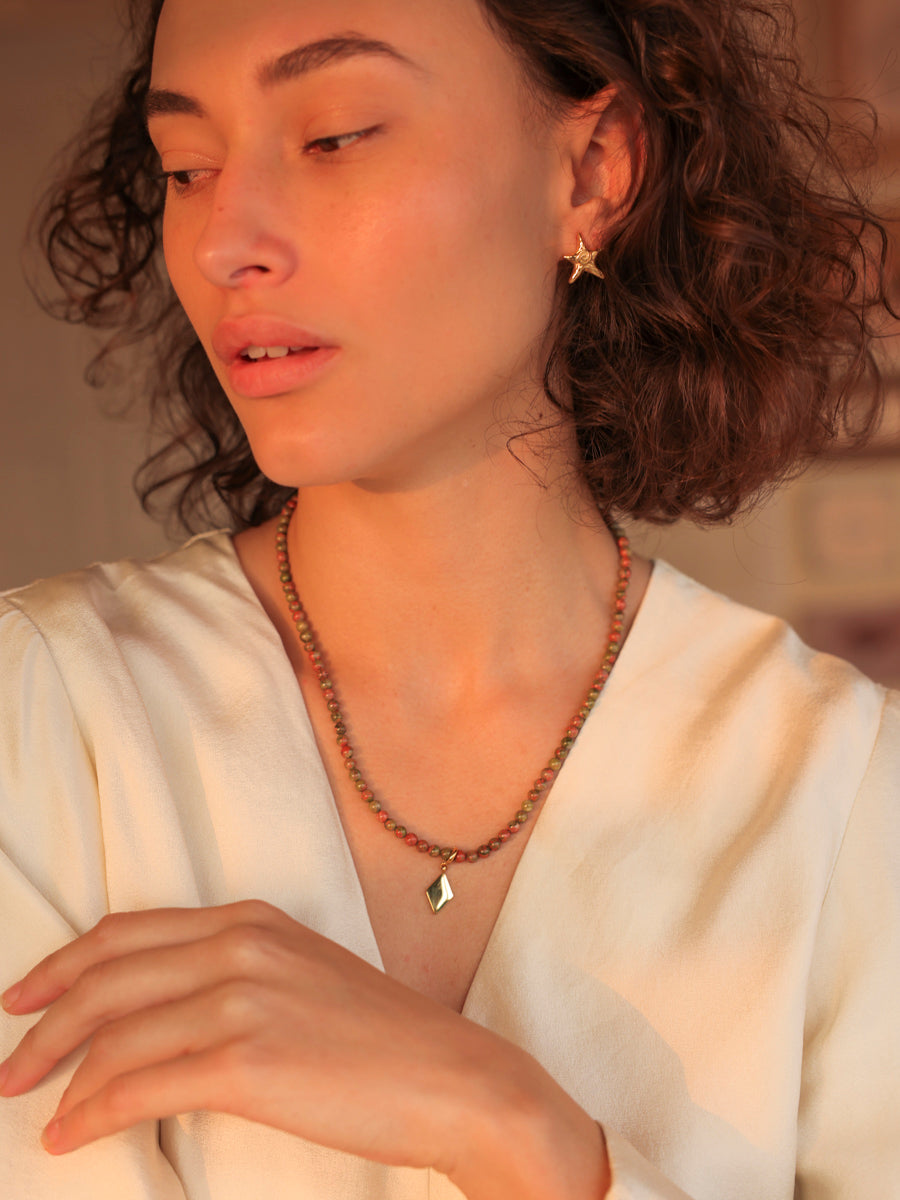 Geometric Grace Ketten-Charm
