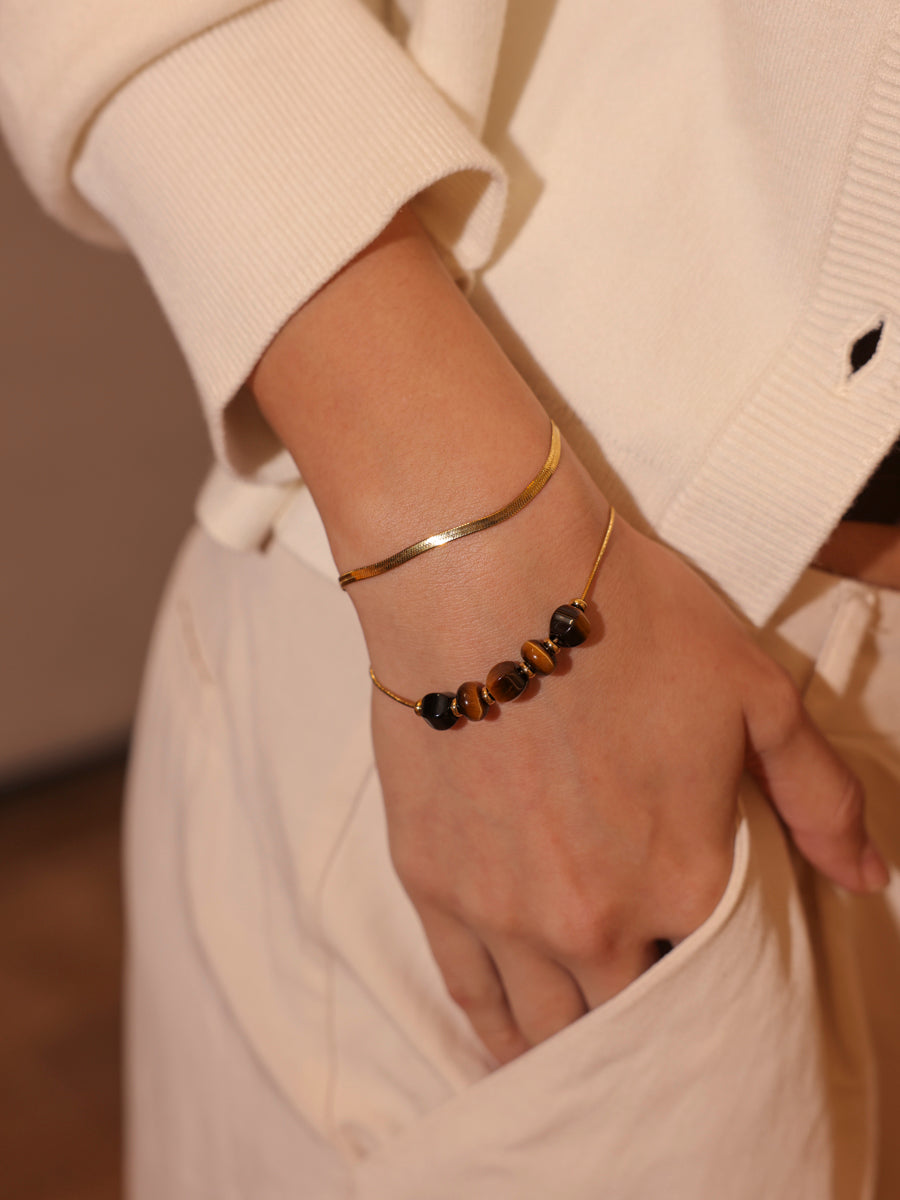 Modern Tiger's Eye ARMBAND