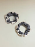 Lace Kiss Set Scrunchie Grey