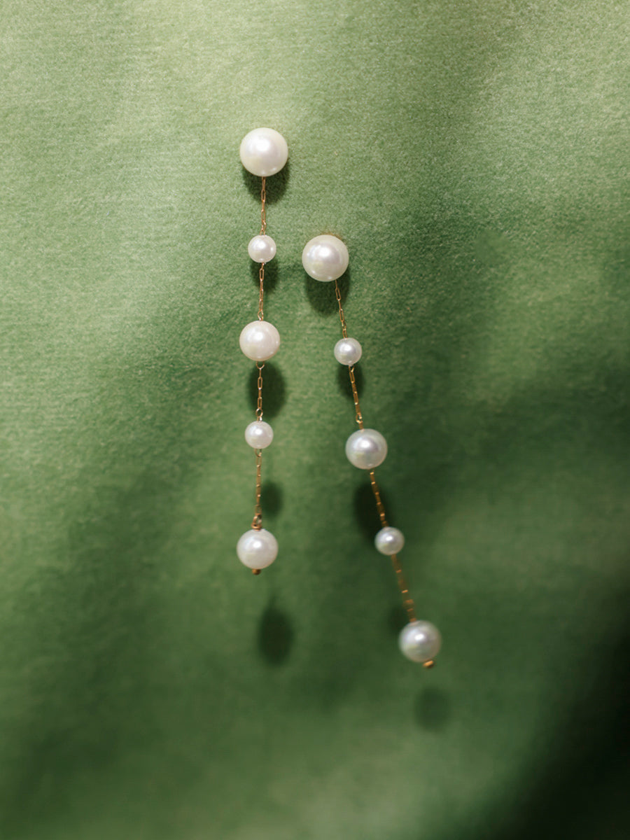 Ethereal Pearl Drop Ohrringe