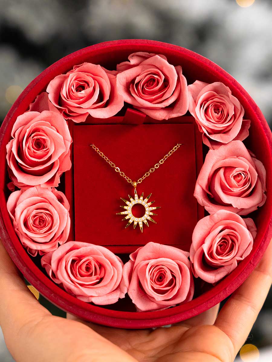 ECHTE ROSEN BOX Round