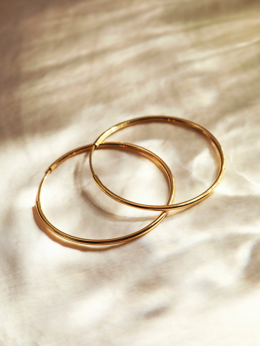 Slim Hoop Extra Large Ohrringe