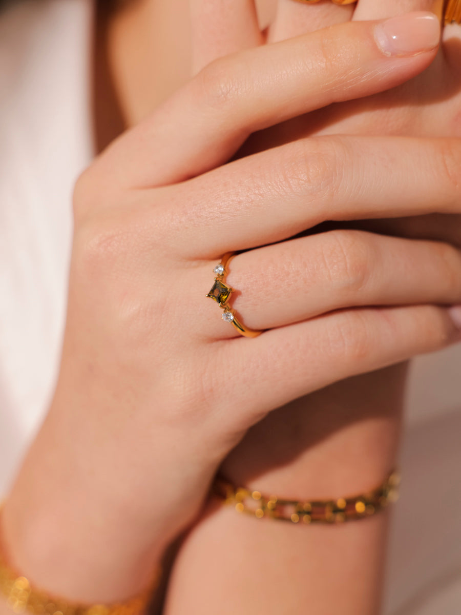 Crystal Shine Ring