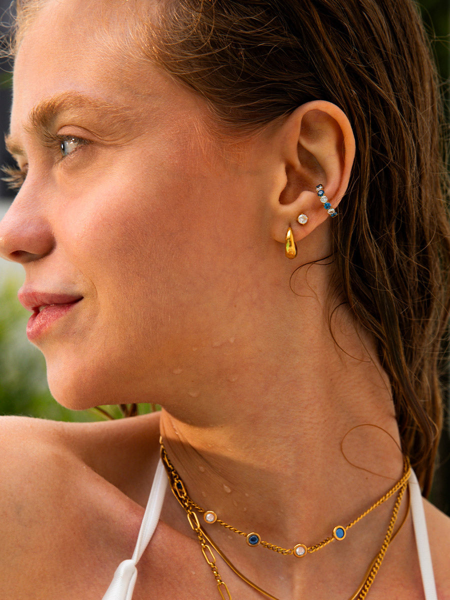 Sea and Sky Earcuff