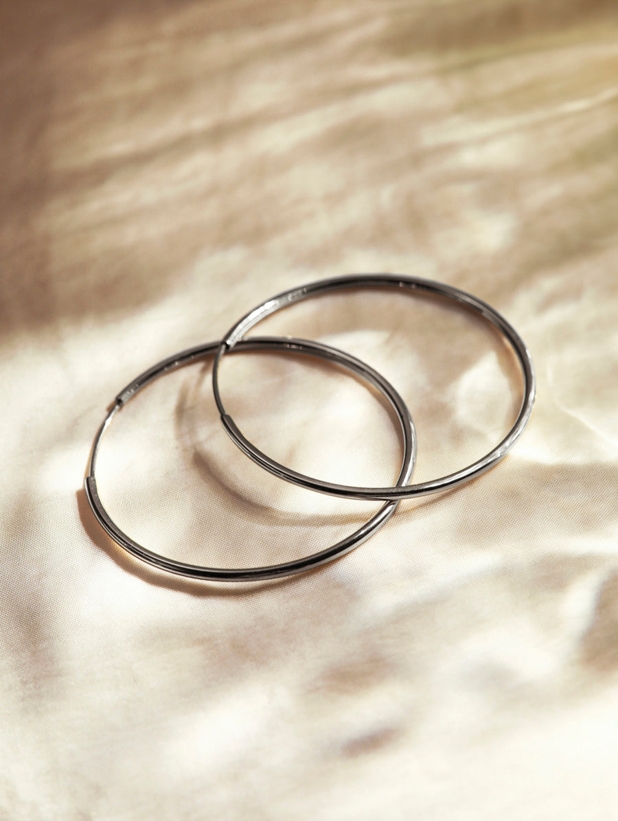 Slim Hoop Extra Large Ohrringe