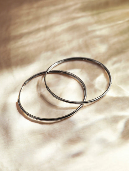 Slim Hoop Extra Large Ohrringe