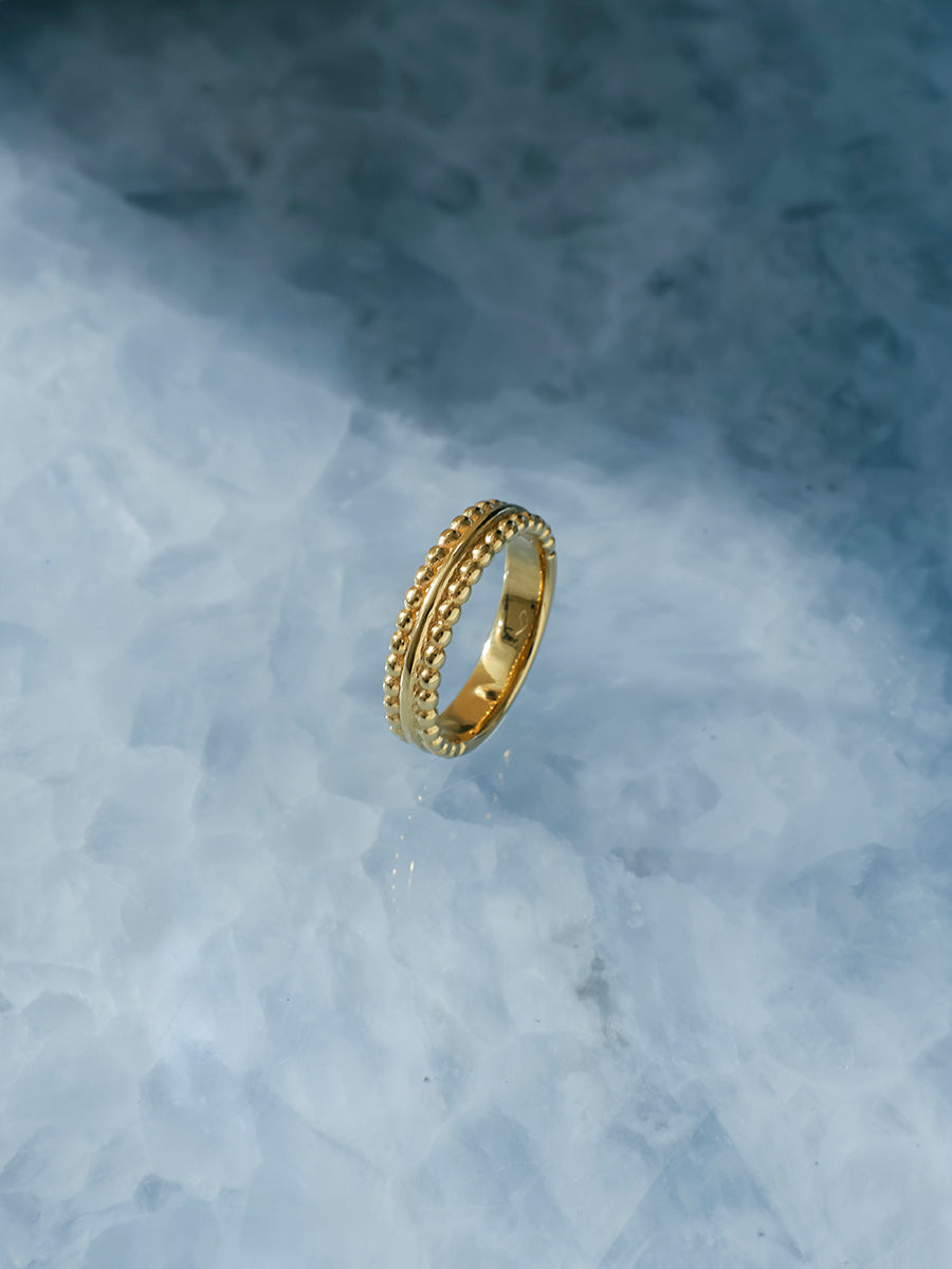 Modern Dot Ring