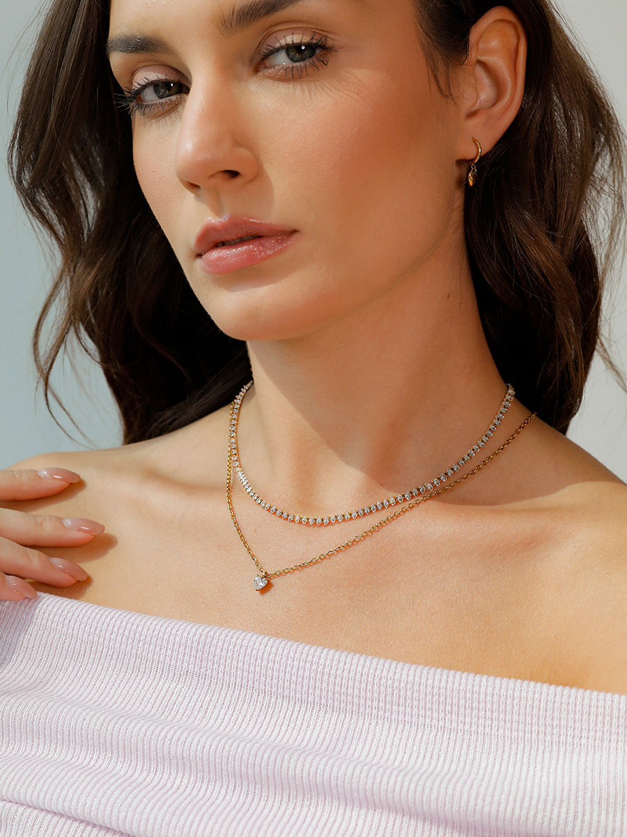 Shine Heart  Kette