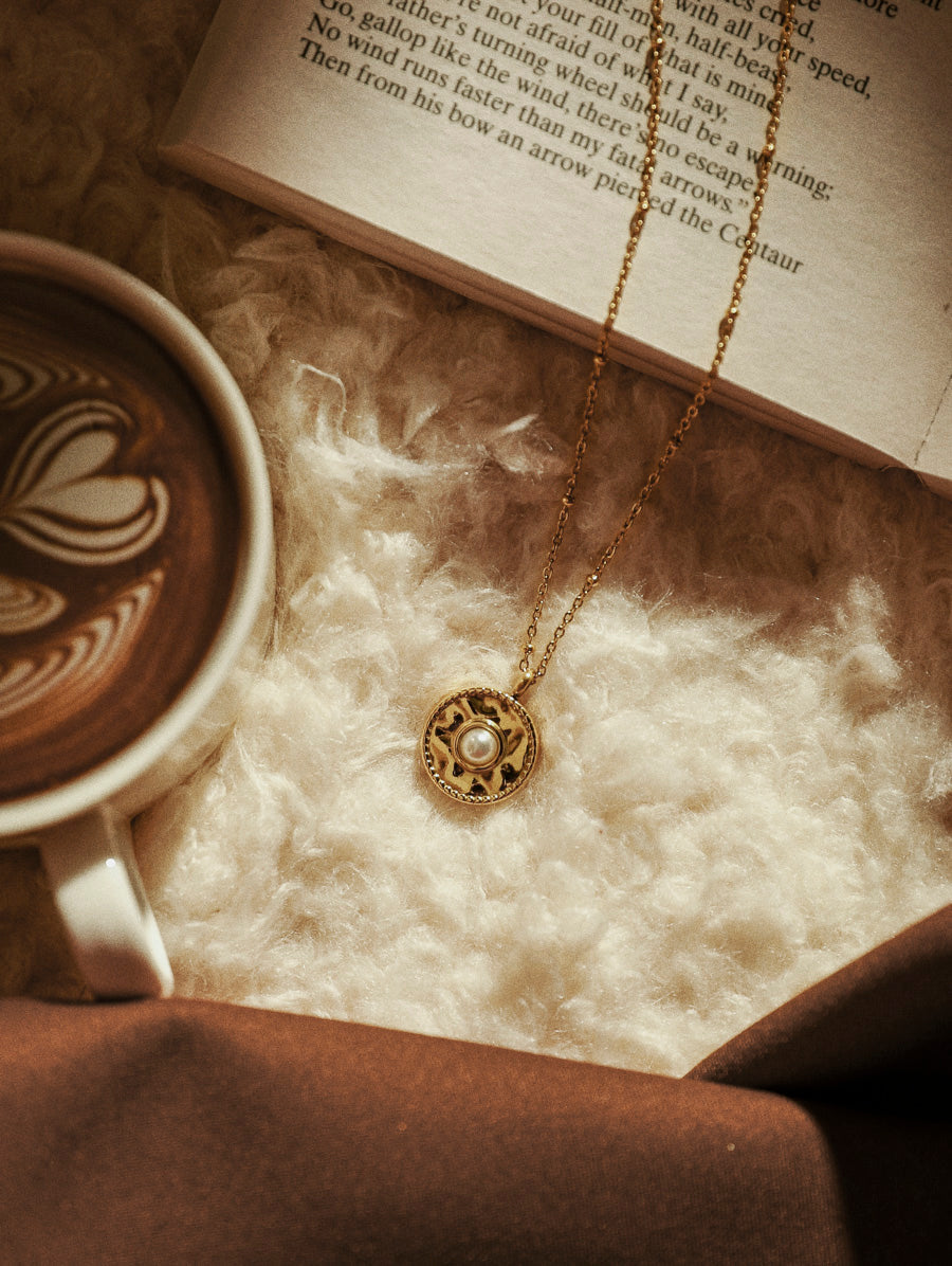 Retro Pearl Kette