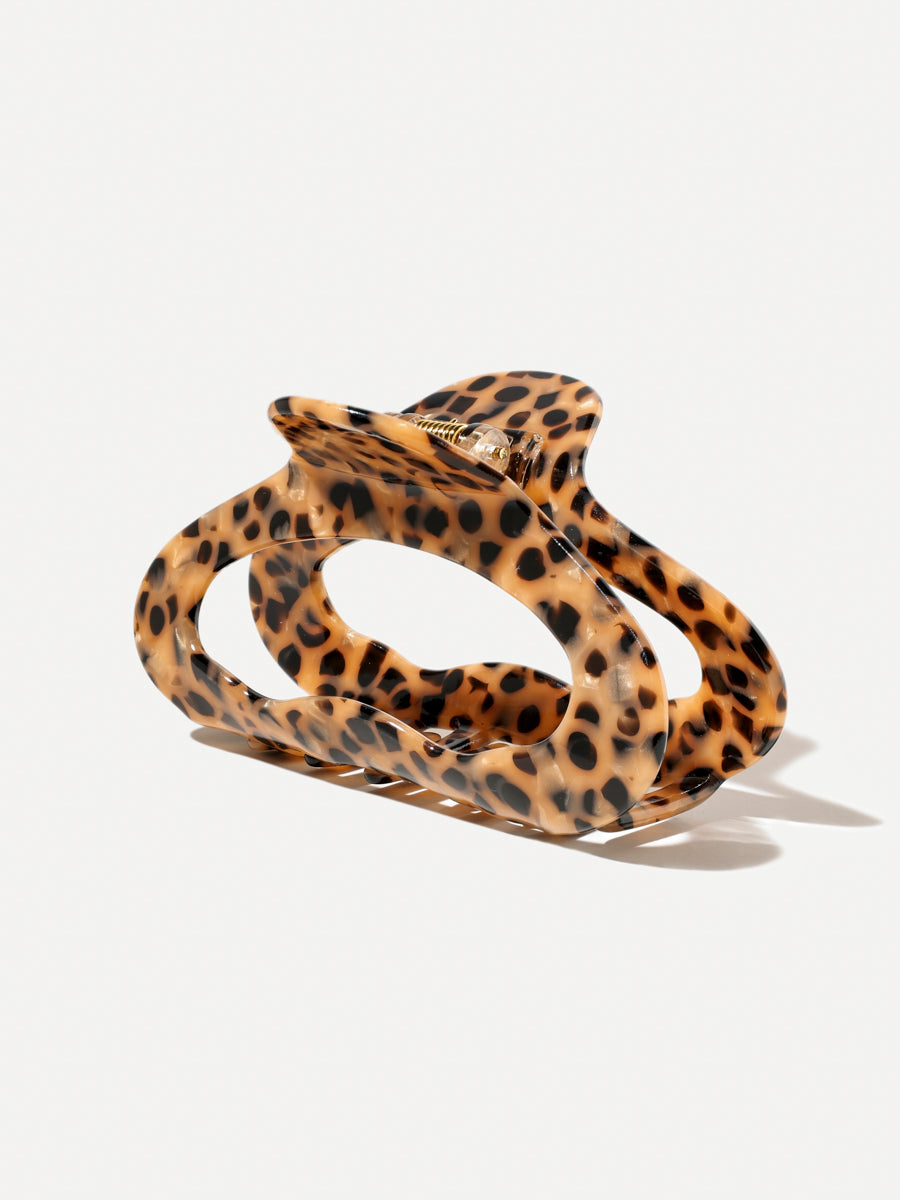 Nature Art Leopard Haarklammer