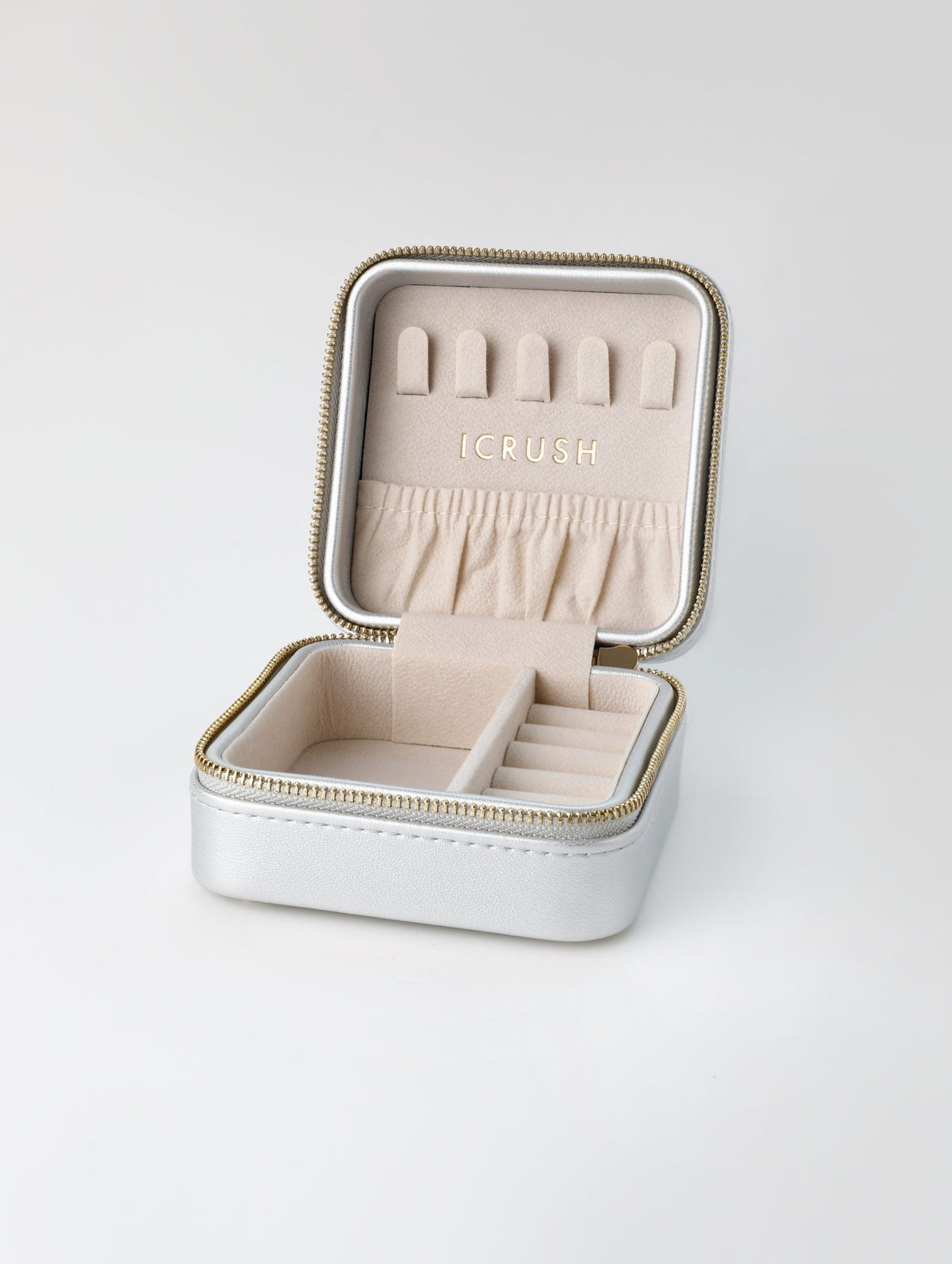 ICRUSH Travel Case Silver