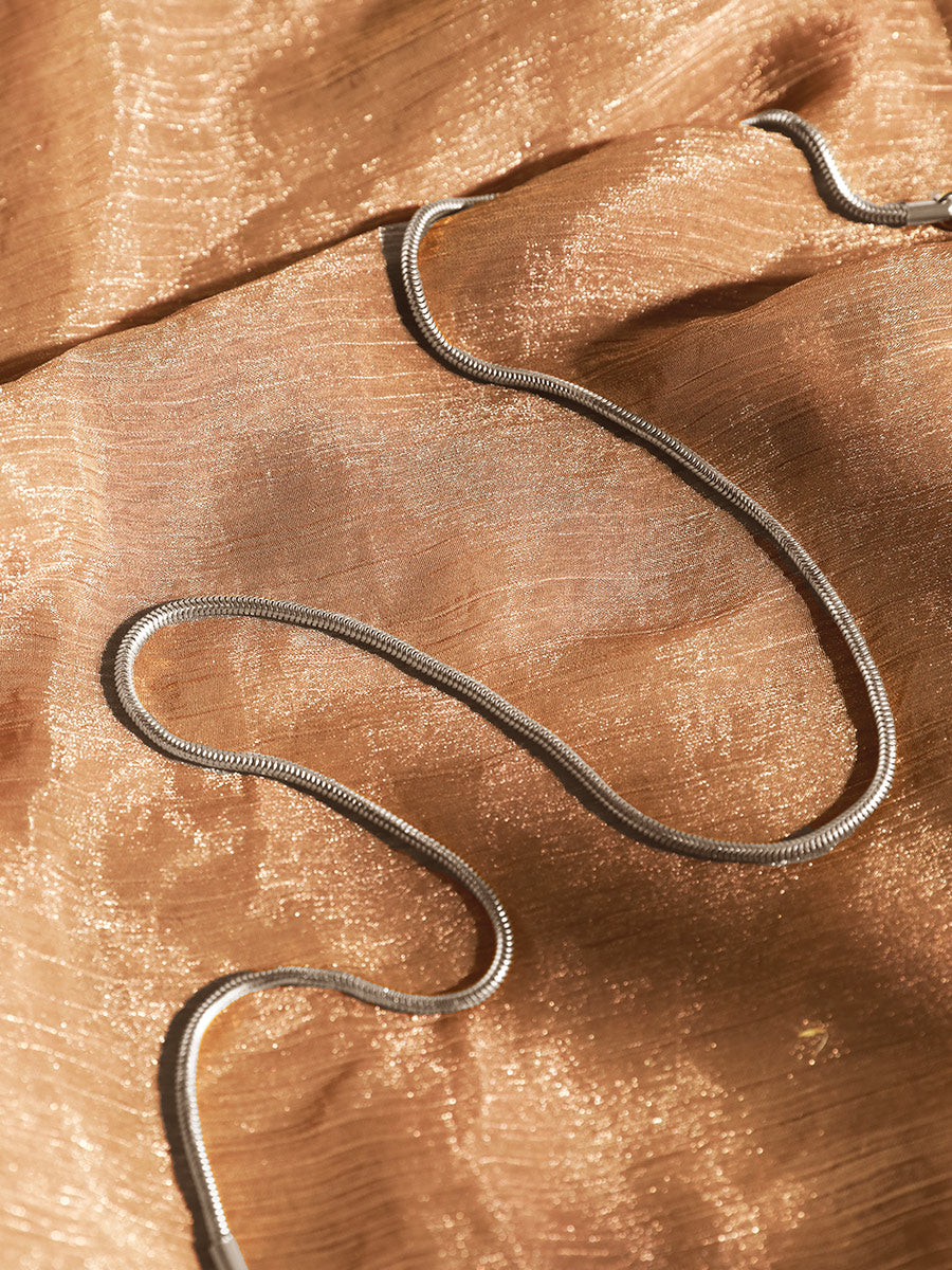 Round Sleek Long Kette