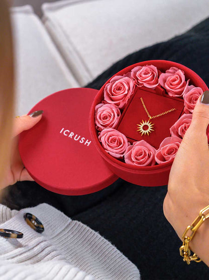 ECHTE ROSEN BOX Round