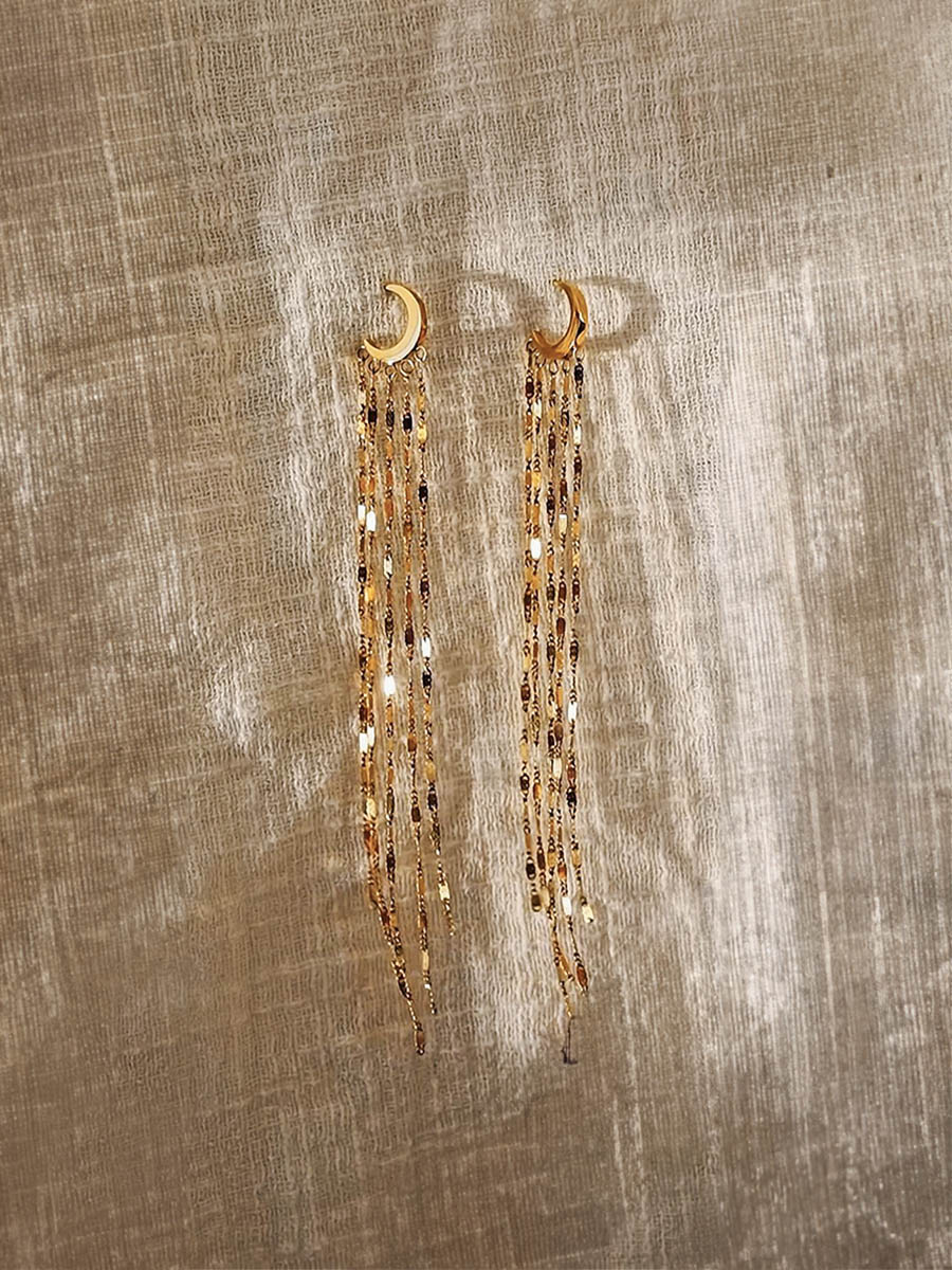 Moonlit Tassel Ohrringe