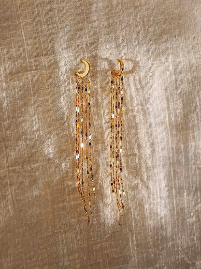 Moonlit Tassel Ohrringe