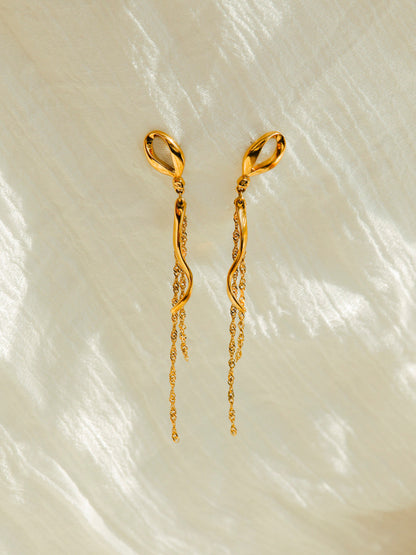 Winged Knot Ohrringe