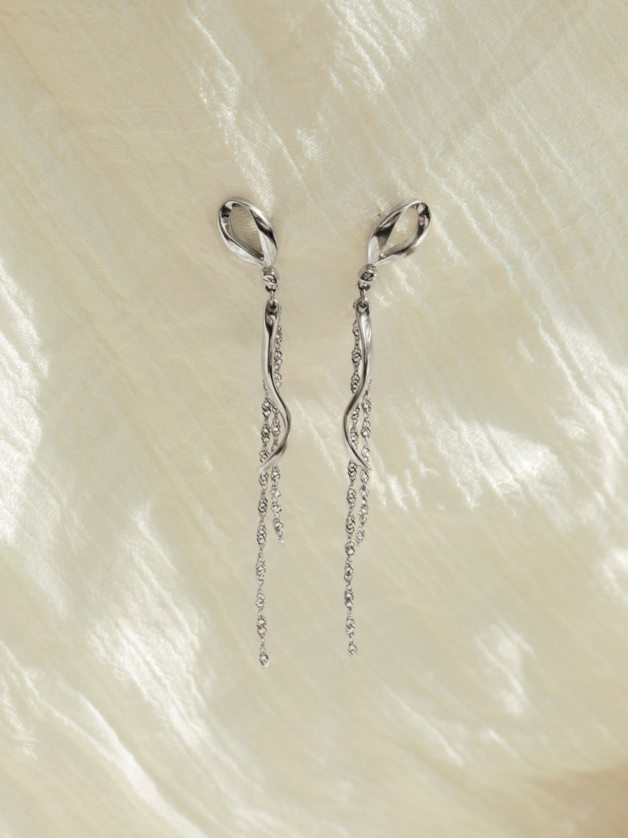 Winged Knot Ohrringe