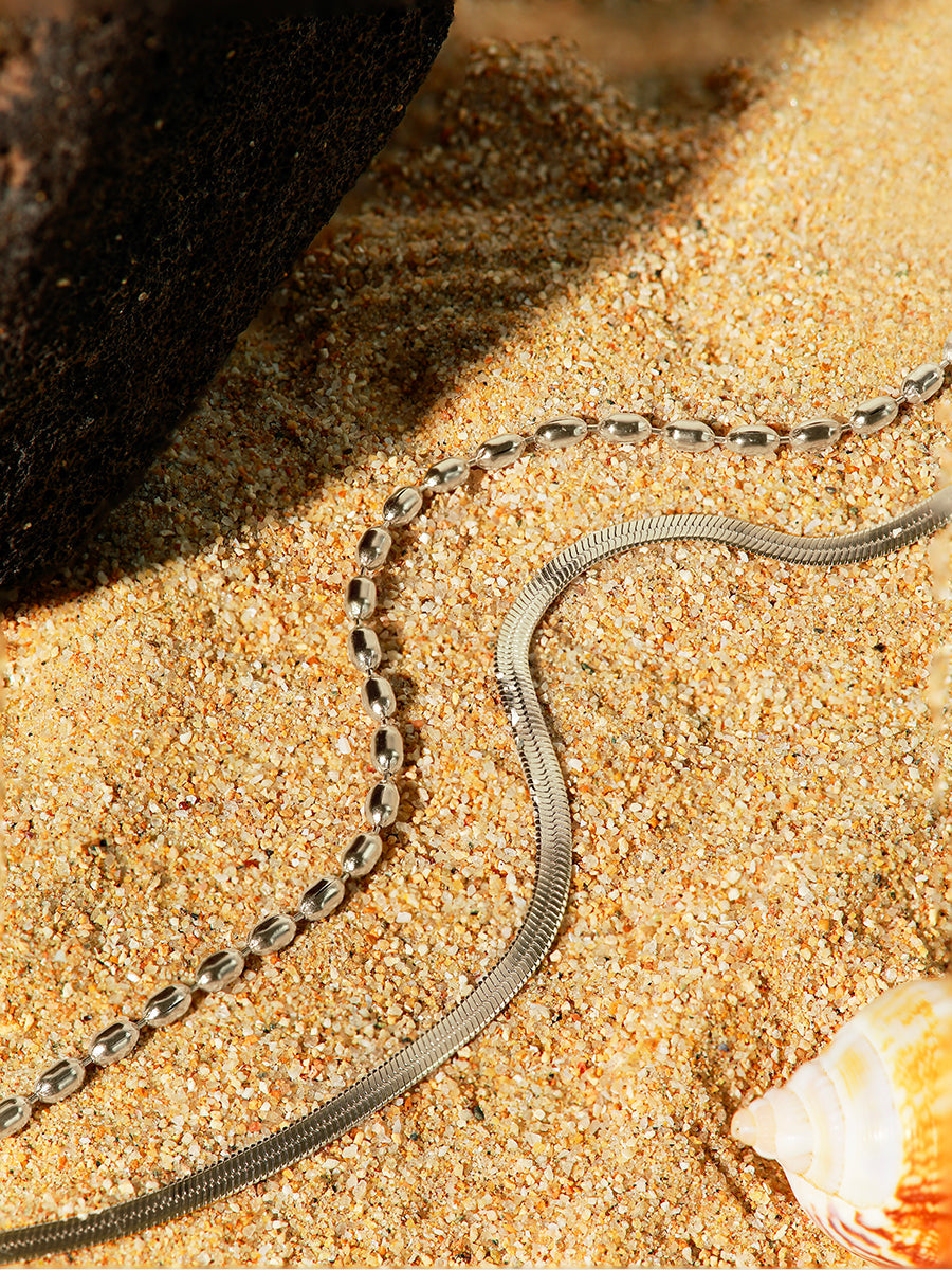 Double Layer Snake Bone FUSSKETTCHEN