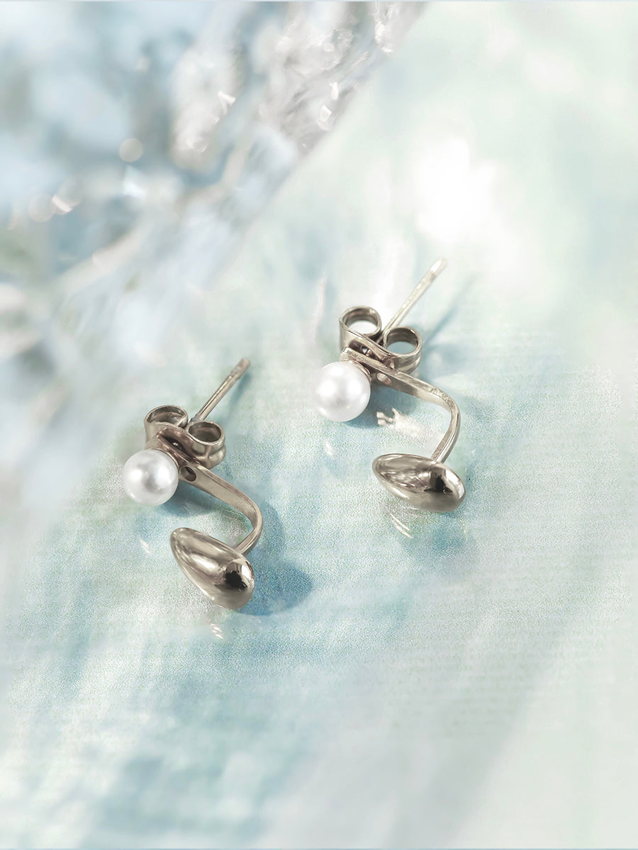 Ocean Drop Pearl Ohrringe