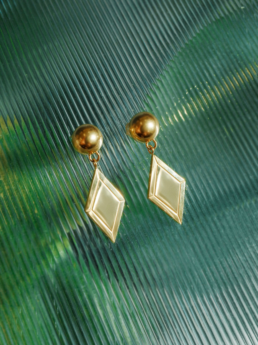 Modern Geometric Ohrringe