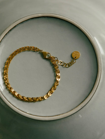 Peacock Wafer ARMBAND