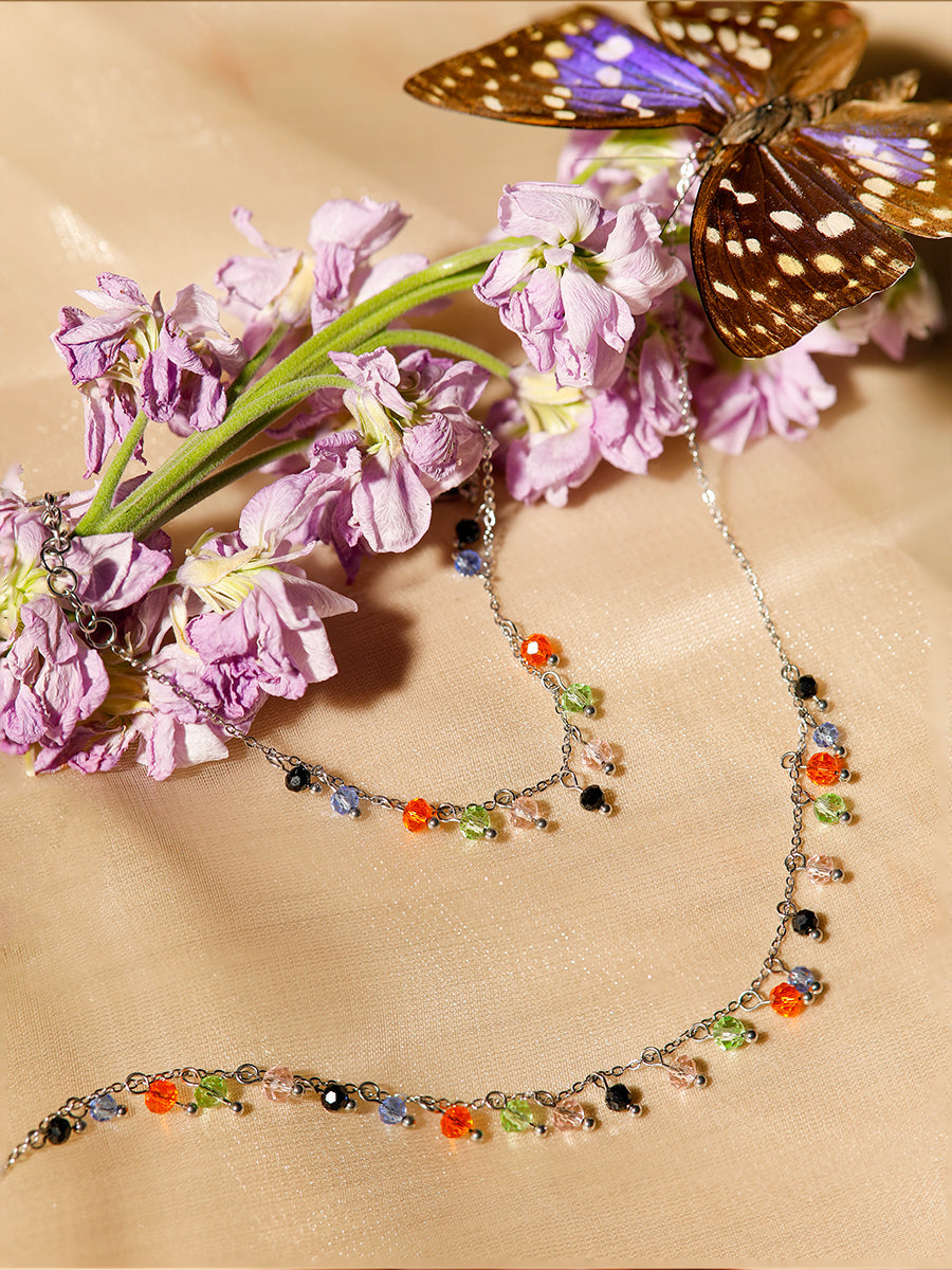 Bunt Stone Kette