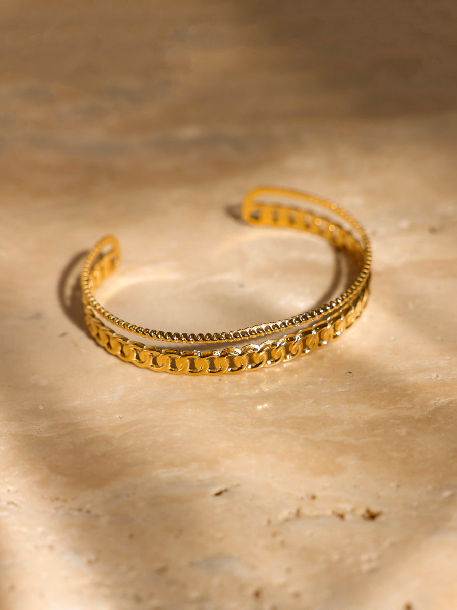 Twist Weave Armcuff