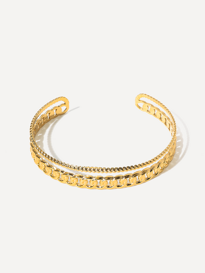 Twist Weave Armcuff
