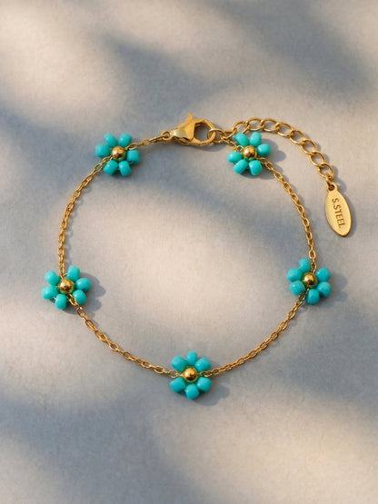 Blossom Moment Turquoise Color ARMBAND