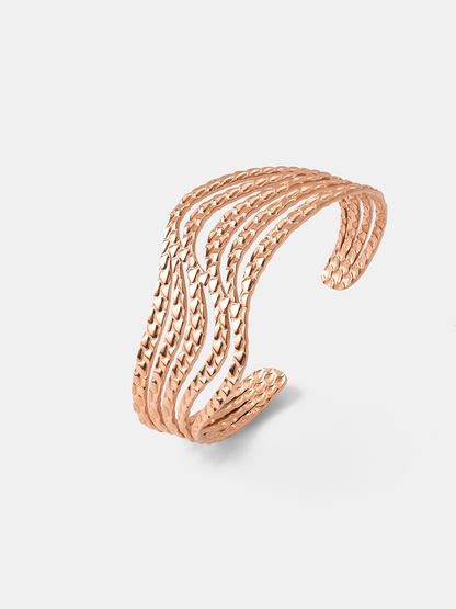 Graceful Ripple Armcuff