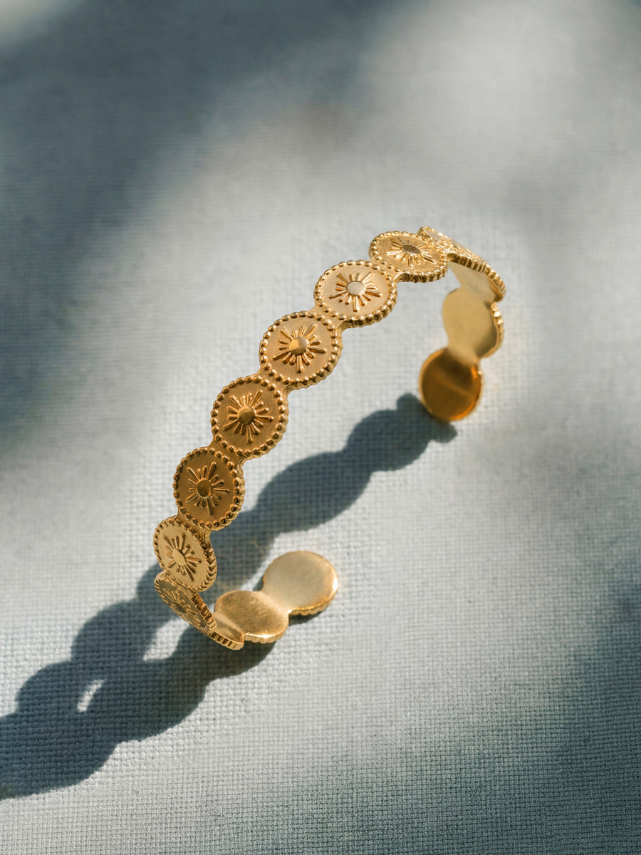 Sunray Disc Armcuff
