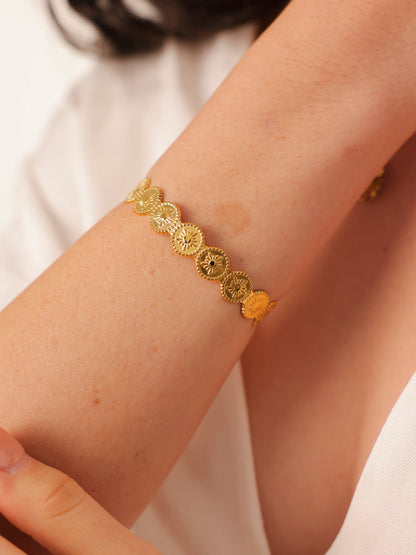 Sunray Disc Armcuff