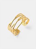 Airy Interwoven Armcuff