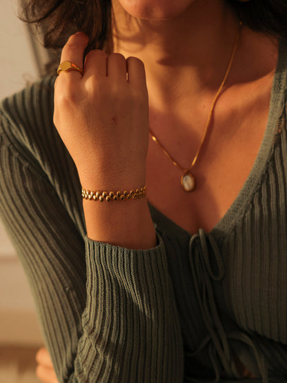 Entwined Imprint Armcuff