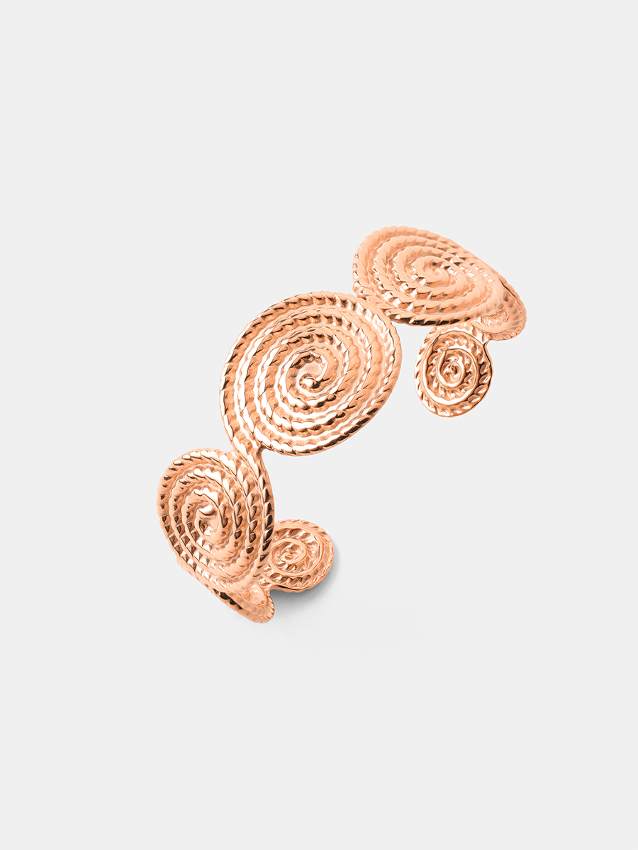 Ripple Spiral Armcuff